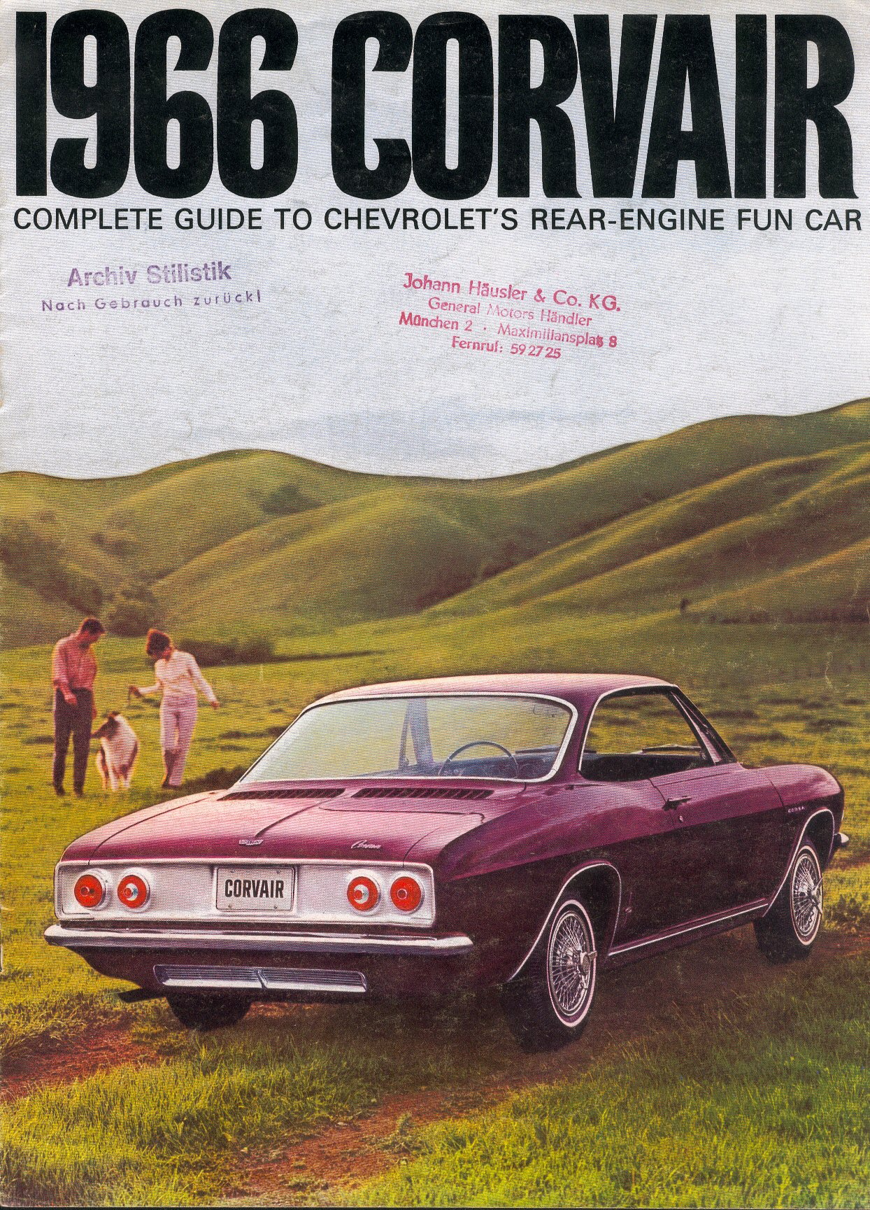 1966 Chevrolet Corvair Brochure